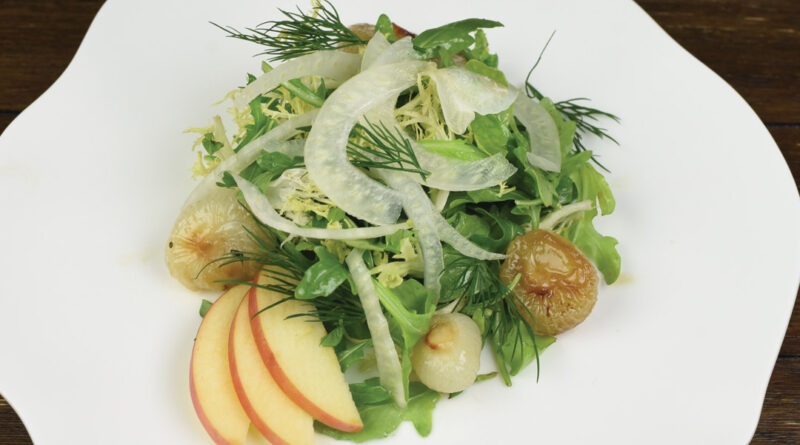 Arugala and Cippolini Salad