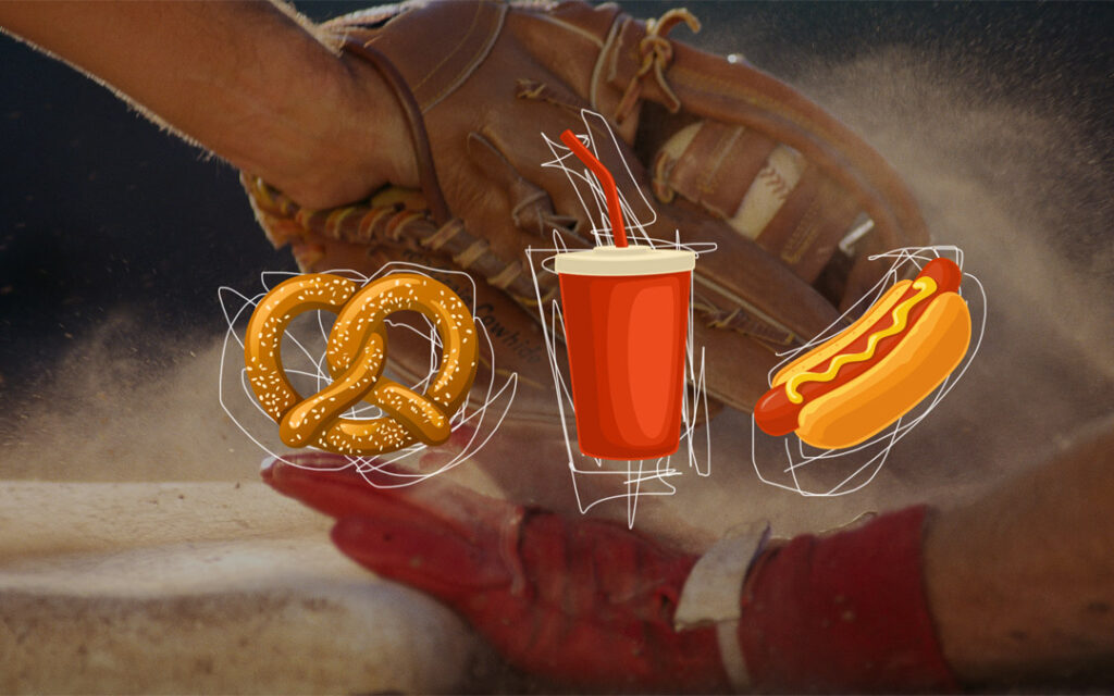 baseball stadium food
