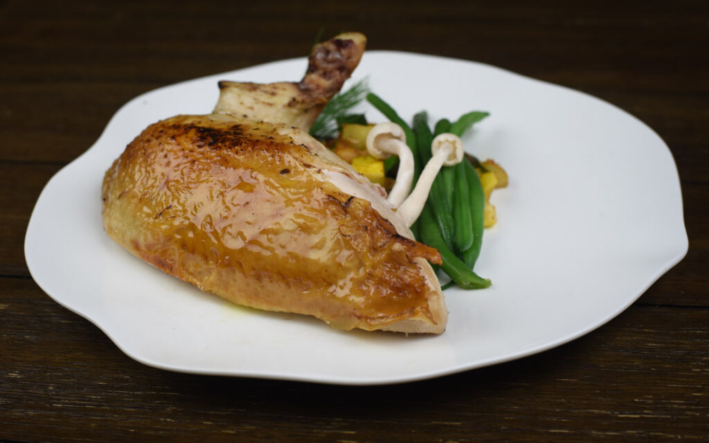 Roasted Chicken and Ratatouille