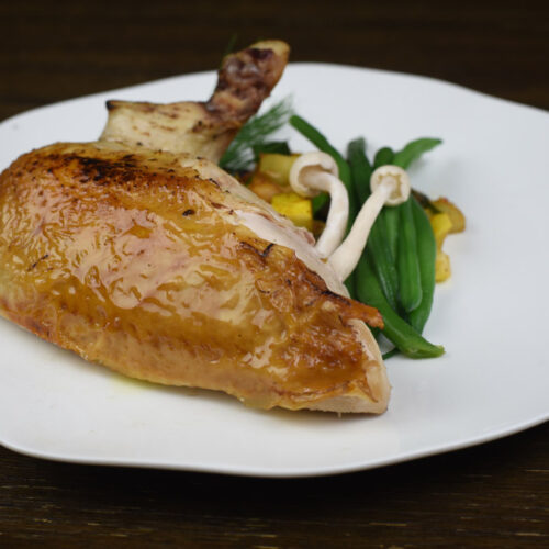 Roasted Chicken and Ratatouille