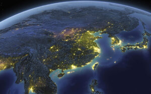Earth at night 