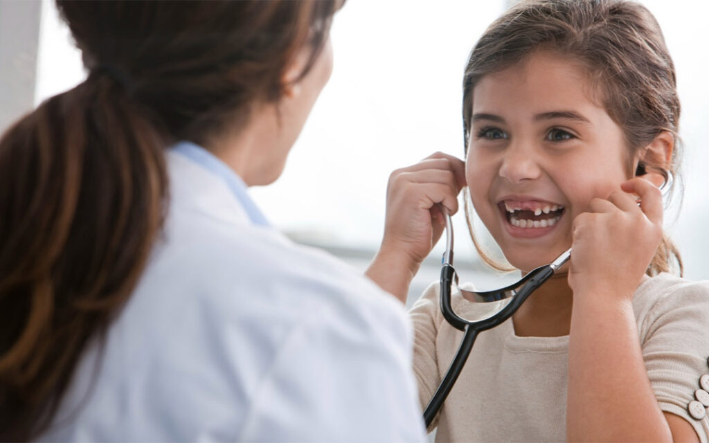 doctor and child