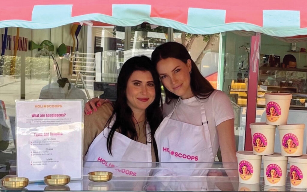 Holi Scoop co-founders Jenna Grossbart and Camile Lasker
