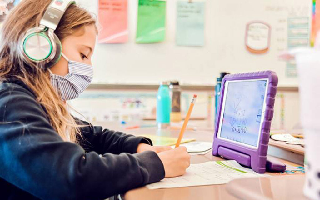 Each BT Lower Schooler use their dedicated iPad as part of their individualized learning experience.
