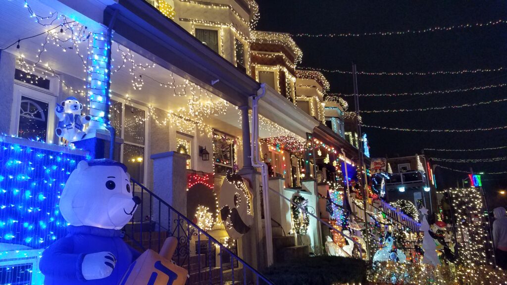 Hampden's annual "Miracle on 34th Street" holiday display