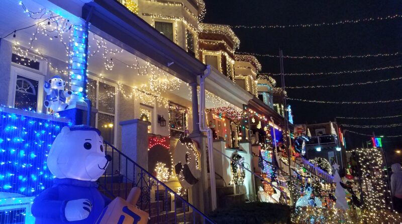 Hampden's annual "Miracle on 34th Street" holiday display