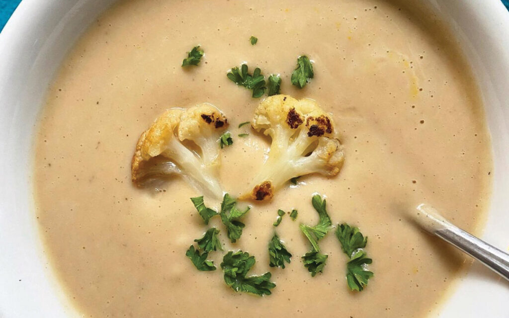 Roasted Cauliflower Soup