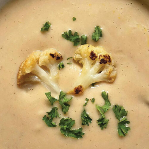 Roasted Cauliflower Soup