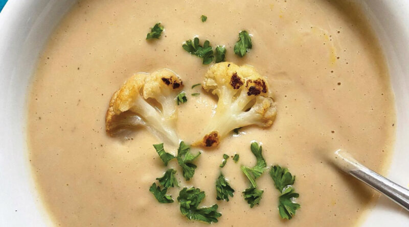 Roasted Cauliflower Soup