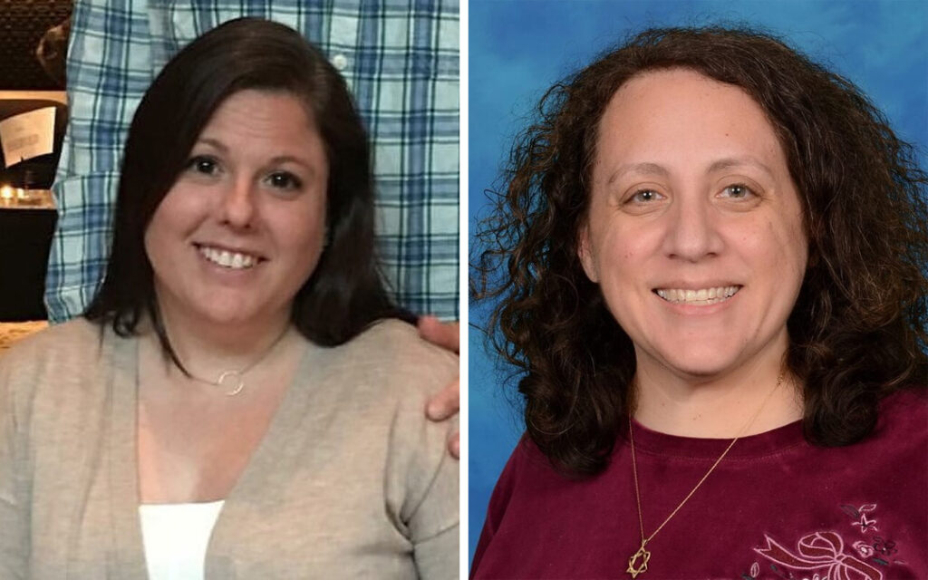 Orly Mondell of Parkville Middle School and Dr. Robyn Blum of Krieger Schechter Day School