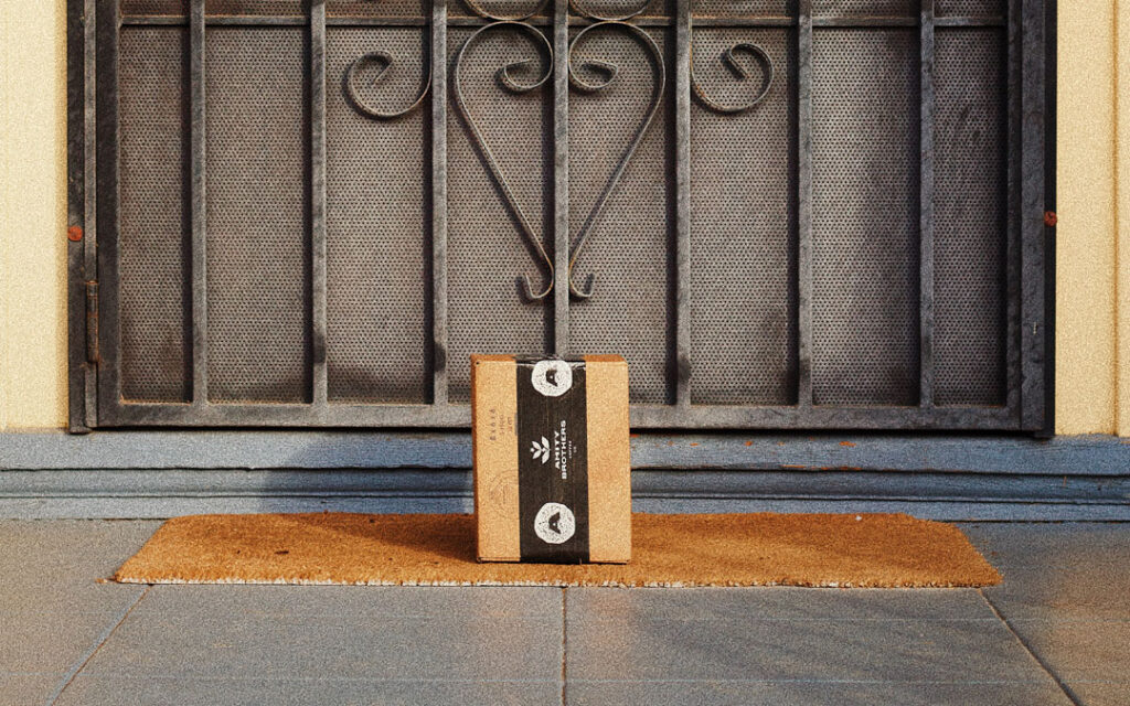 package on front step
