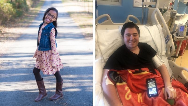 Juliet Pace (left) and Noah Goldstein