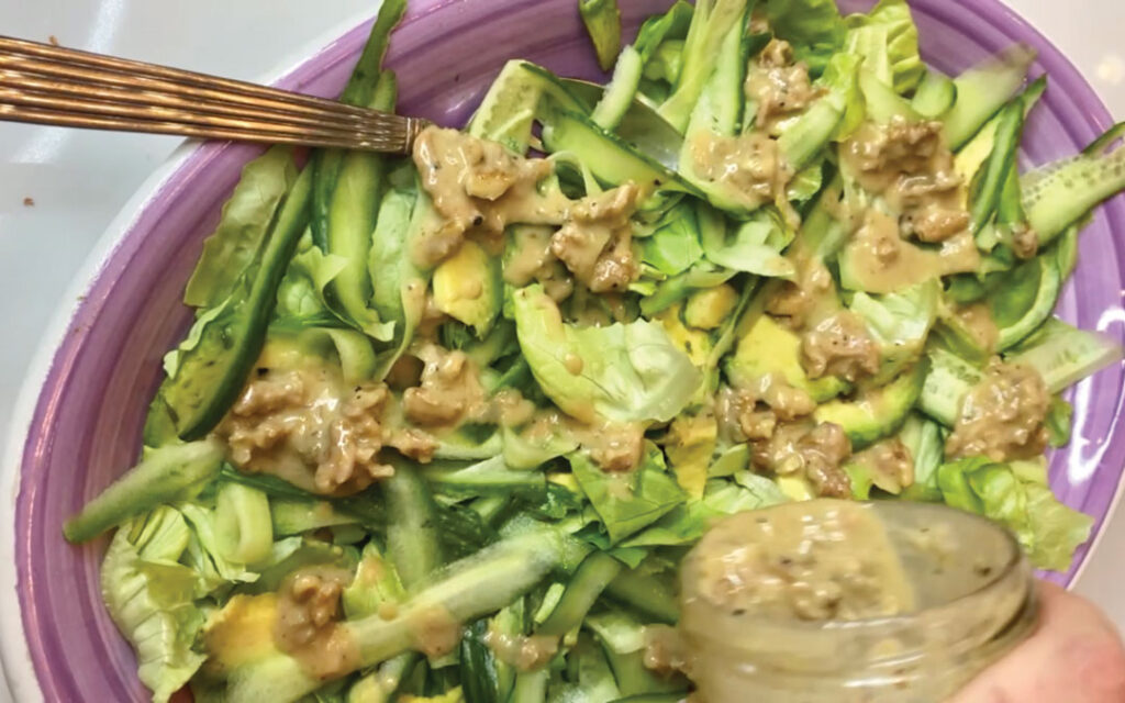 Butter Lettuce & Walnut Vinaigrette Salad