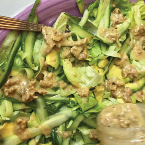 Butter Lettuce & Walnut Vinaigrette Salad