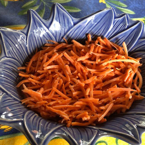 Ukrainian Sweet Carrot Salad