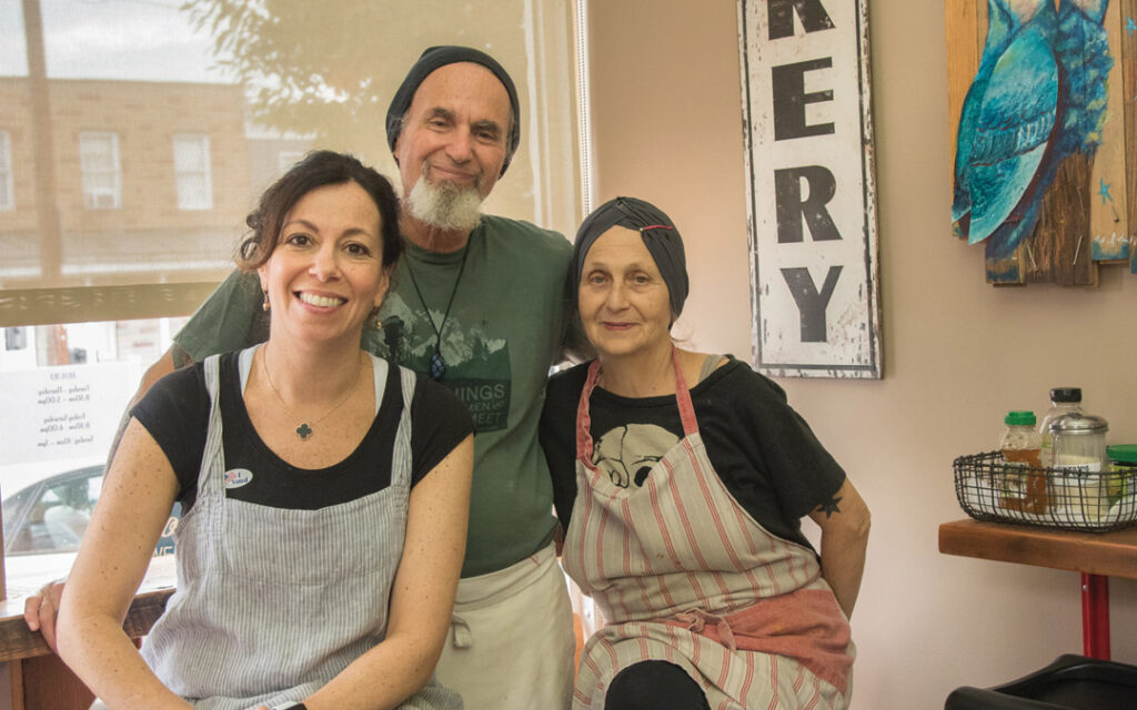 Harmony Bakery’s Lisa, Don and Renee Gorman