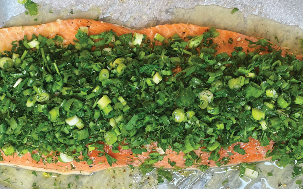 Fresh Herbs Salmon