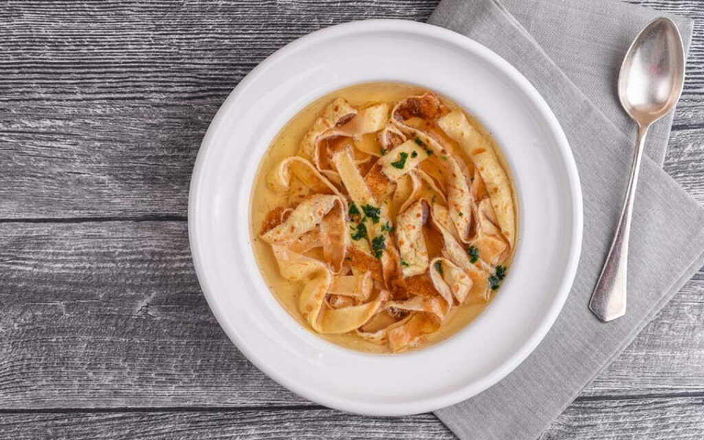 Passover egg noodles