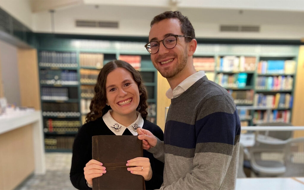 Pammy Brenner and David Frisch