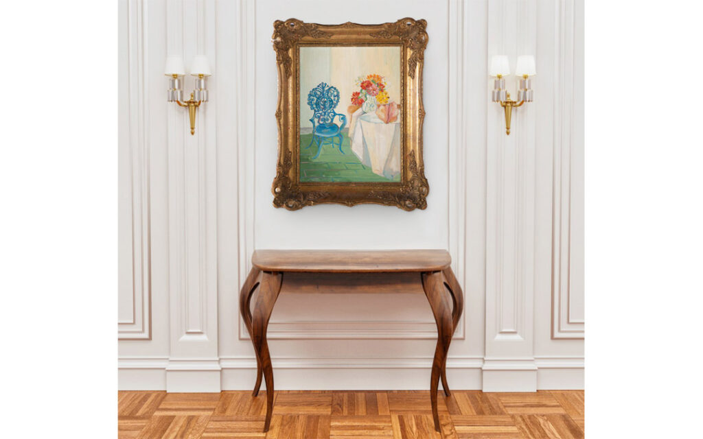 "The Blue Chair,"