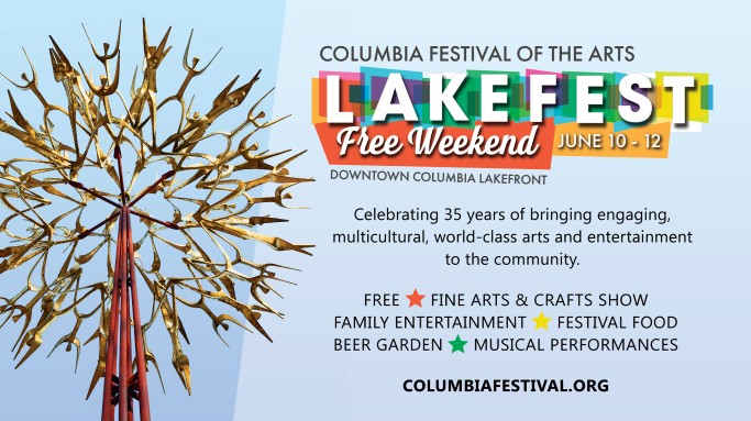 Free LakeFest Weekend Presented by Columbia Festival of the Arts