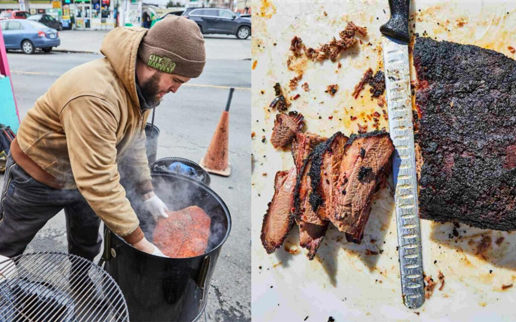 Eli Goldman created Tikkun BBQ during the pandemic in Astoria to serve great food, with a focus on giving back to the community.