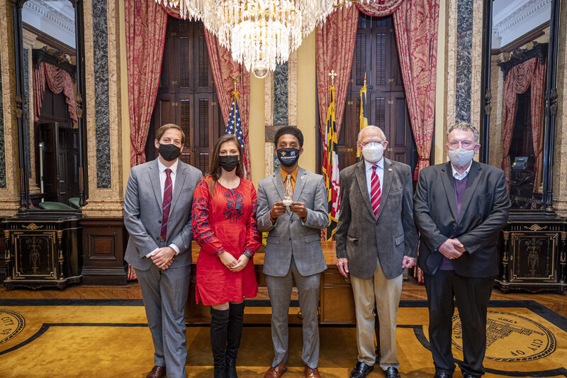 Mayor Brandon M. Scott and Baltimore-Odesa Sister City Committee