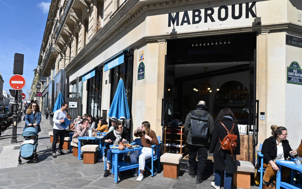 Mabrouk is located near Le Marais