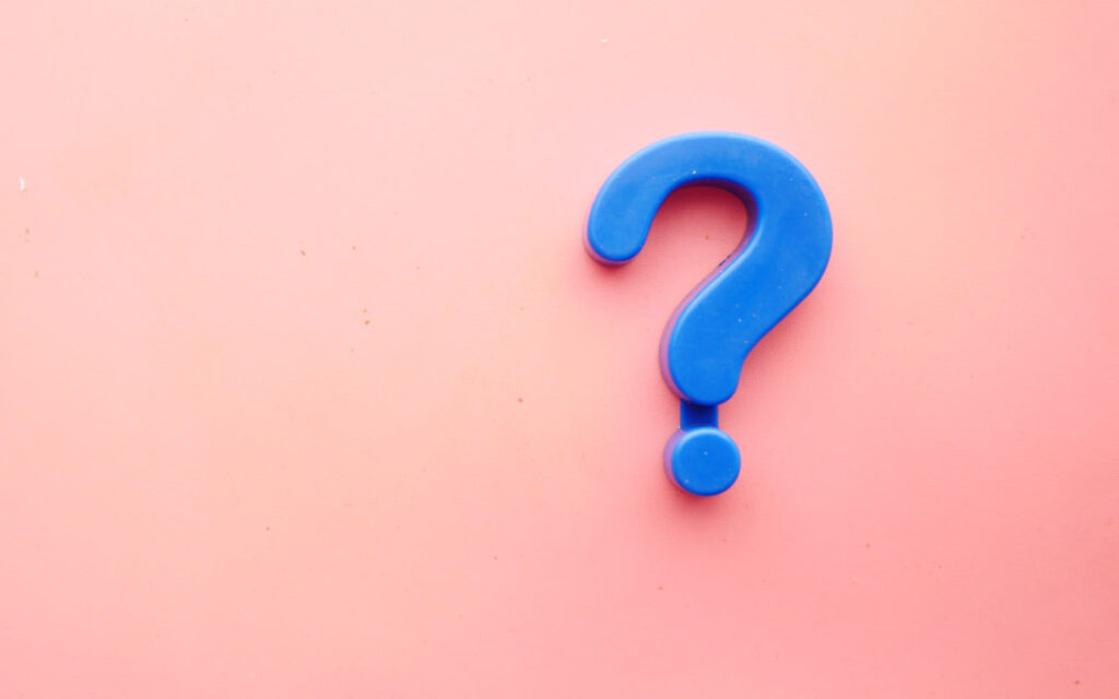 question mark