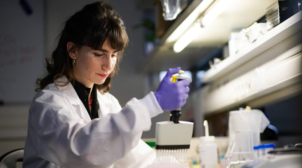 Tamar Koren, an MD/Ph.D. candidate at the Technion