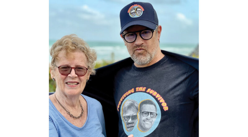 Joel Waldman and his 82-year-old mother, Karmela