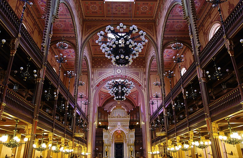 Dohány Street Synagogue in Pest, Budapest