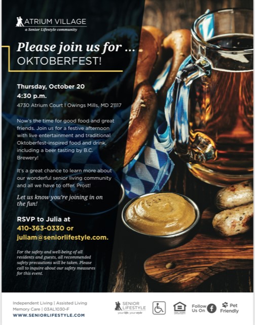 Oktoberfest at Atrium Village