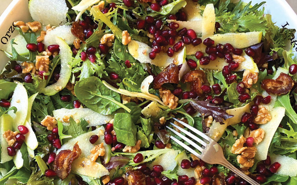 Apple and Pomegranate Salad