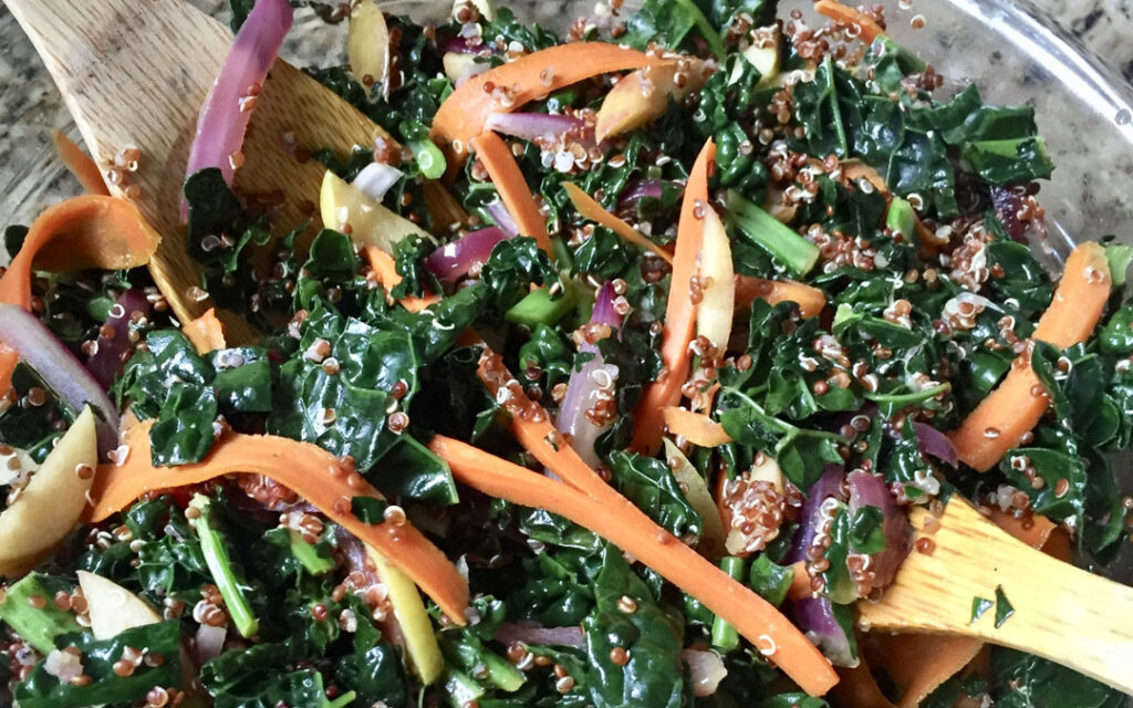 Confetti Kale Salad