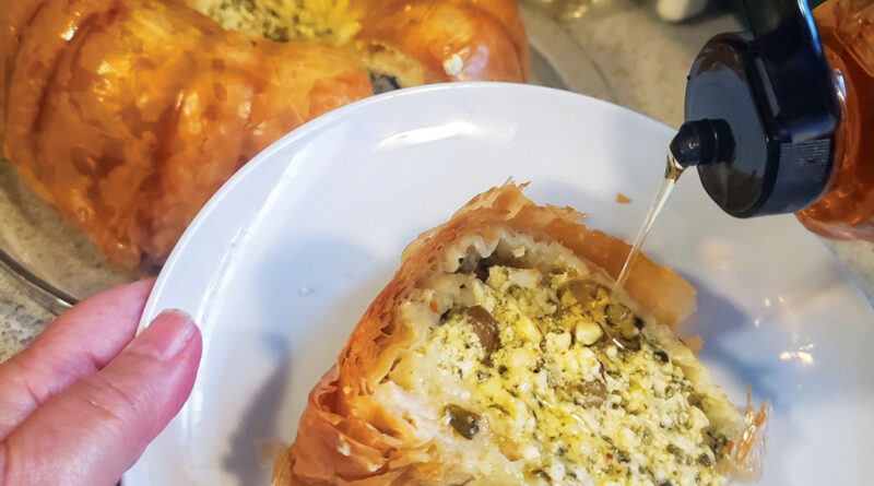 Feta And Phyllo Torte
