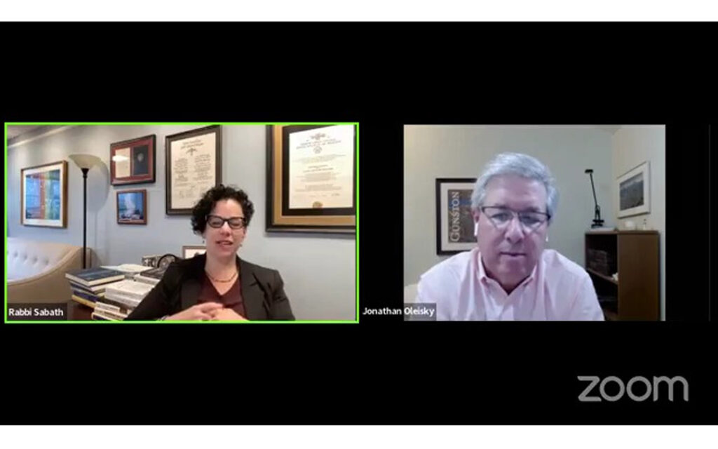 Jmore Live with Guest Rabbi Dr. Rachel Sabath Beit-Halachmi