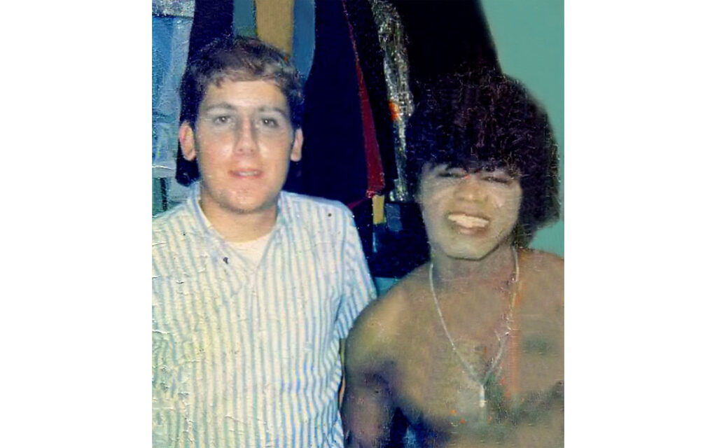 Michael Oberman and James Brown