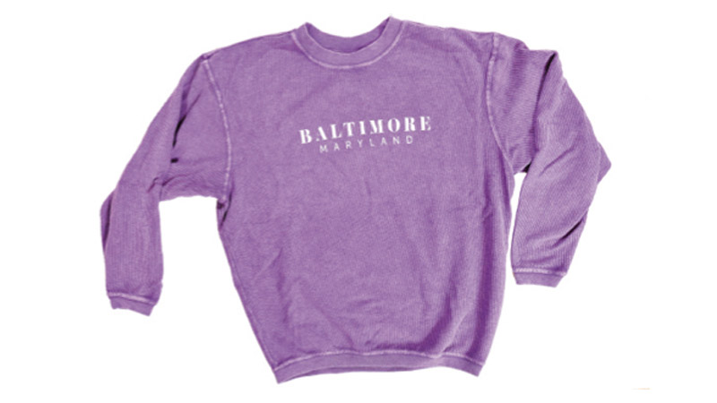 crewneck vintage wash sweatshirt