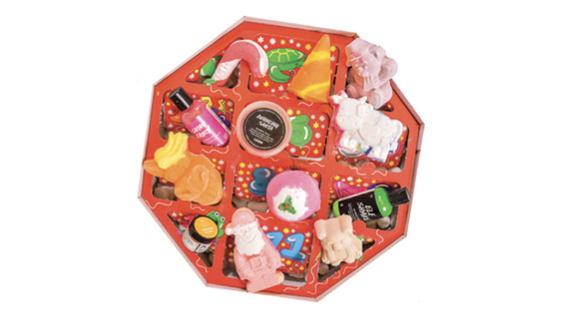 limited-edition holiday treats from Lush