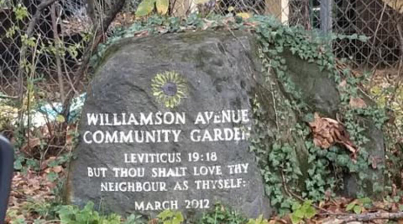 Williamson Avenue Community Garden