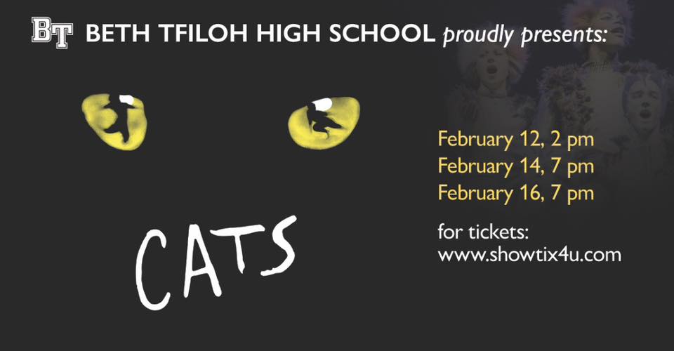 "CATS" presented by Beth Tfiloh High School