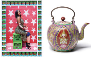 Cardi B, teapot