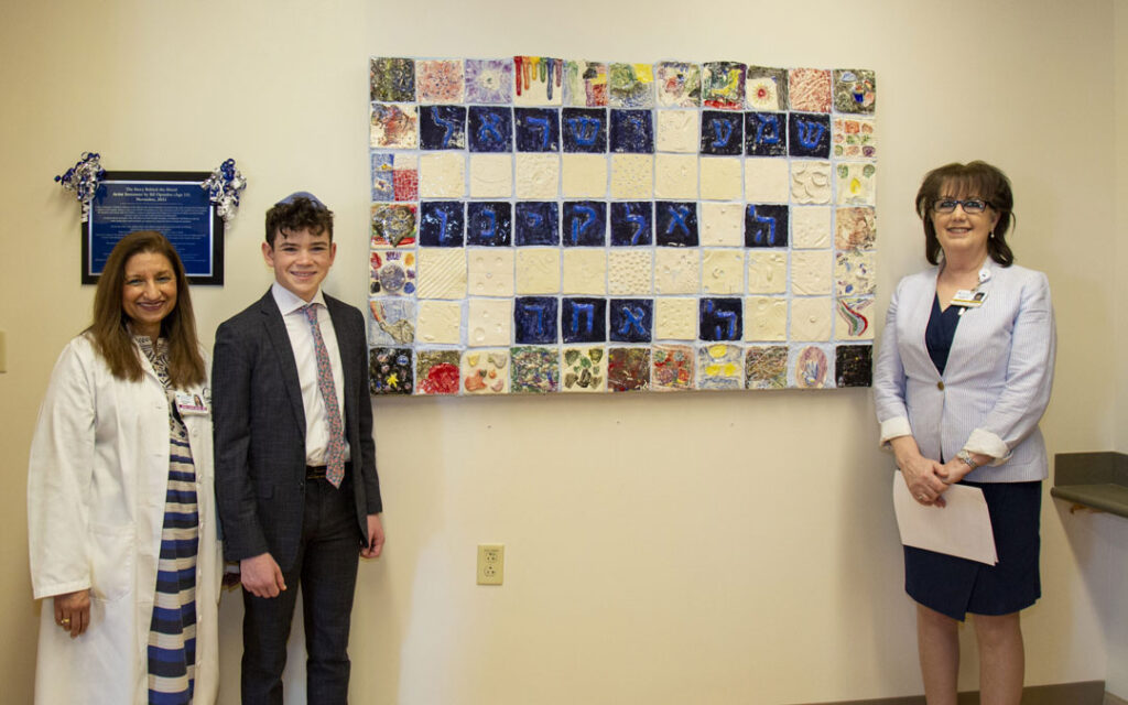 BZ Openden with Dr. Aziza T. Shad and Mary Jane Hebert