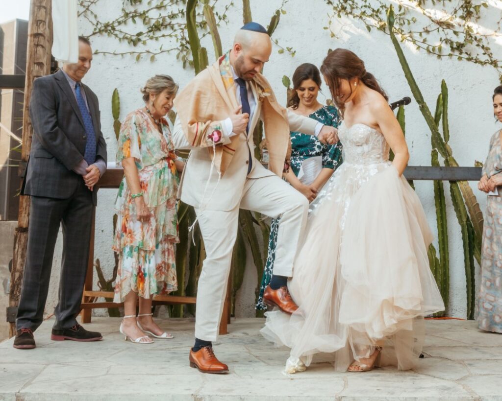 Elan Raffel and Hallie Eisenberg