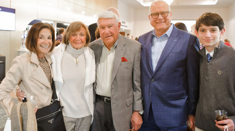 Martha Hoffman (JLive Committee), Phyllis Attman, Lennie Attman, Joe DeMattos and his son Brandon