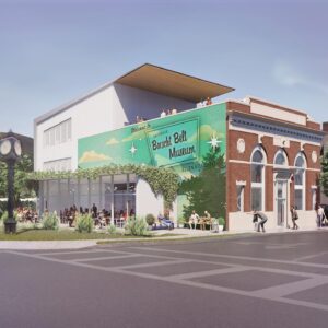 rendering of the future Catskills Borscht Belt Museum