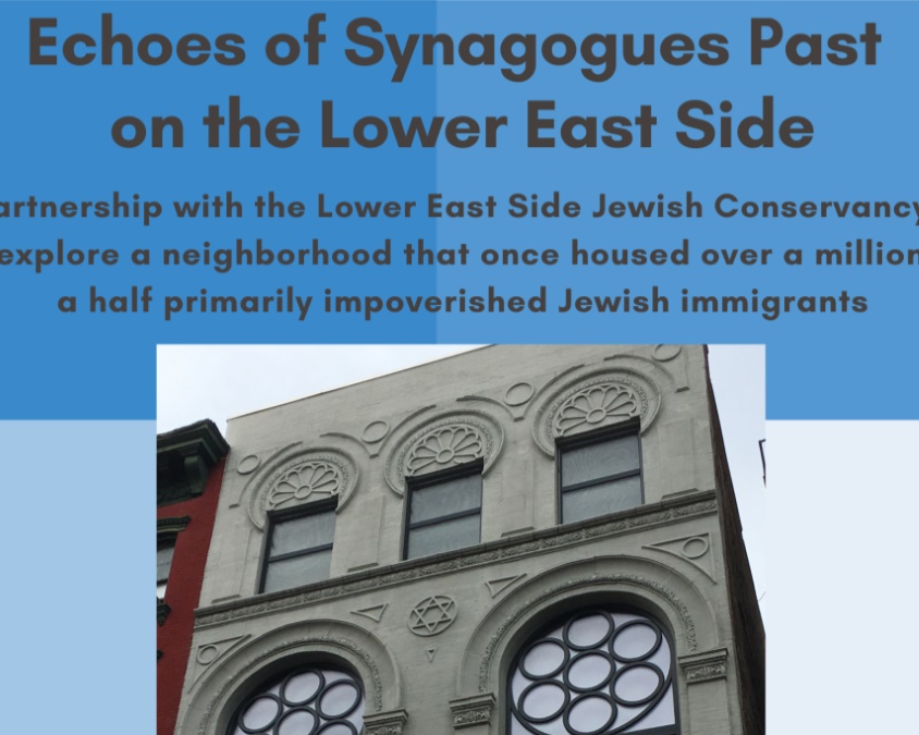 Echoes Of Synagogues Past On The Lower East Side