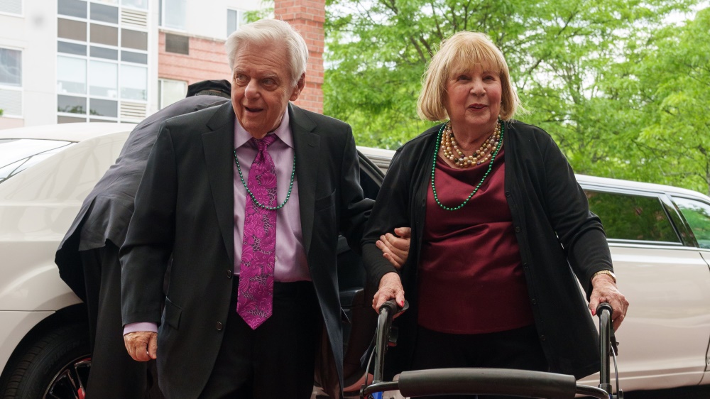 Lou Michaelson and Joan Fastow