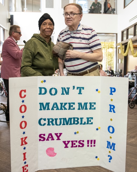 Claudette Cook-Womack and Ray Pitz